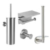 Santino Stainless Steel Toilet Set