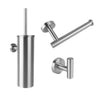Ferro Edelstahl WC set