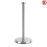 De Jurado RVS van yessential.nl is een vrijstaande roestvrijstalen keukenrolhouder met een ronde voet. Boren is niet nodig voor een eenvoudige installatie. Combineer hem met bijpassende Jurado RVS accessoires voor een gecoördineerde look.