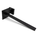 De Venzo Black toiletset van yessential.nl is een moderne, matzwarte wandcloset met een vierkant design - perfect als aanvulling op je toiletset zwart of badkameraccessoireset.