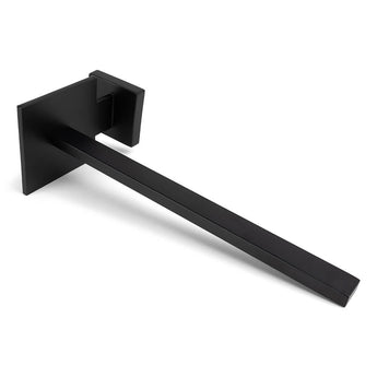 De Venzo Black toiletset van yessential.nl is een moderne, matzwarte wandcloset met een vierkant design - perfect als aanvulling op je toiletset zwart of badkameraccessoireset.