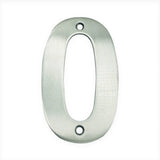 De Tonio RVS 10cm van yessential.nl is een geborsteld metalen nummer nul met twee bevestigingsgaten, die een stijlvolle en duurzame huisnummeroptie biedt.
