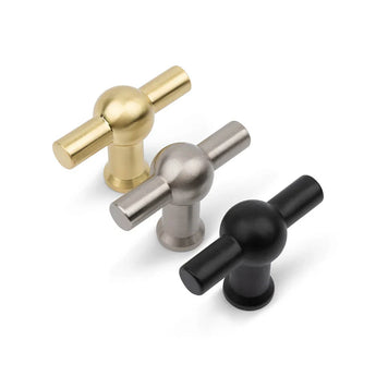 Tien Rando Black Knobs van yessential.nl worden op een witte achtergrond getoond.
