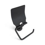 De Julio Black toiletrolhouder van yessential.nl heeft een matzwarte afwerking, een vlakke gebogen achterplaat en open arm met klep. Een modern badkamer accessoire dat stijl toevoegt aan iedere ruimte.