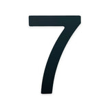 De Animo Black 7,6cm (niet boren) van yessential.nl heeft een vette zwarte cijfer 7 op wit, ideaal als modern zelfklevend huisnummer. Eenvoudig aan te brengen voor een strakke look - boren is niet nodig.