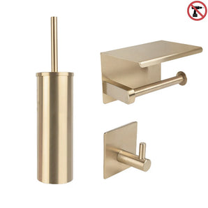 Tapio Gold WC Set (no-drill)