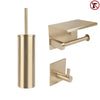 Tapio Gold WC Set (no-drill)