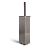 De Velasco Gunmetal toiletborstel van yessential.nl heeft een modern, strak ontwerp met een hoge roestvrijstalen handgreep en rechtopstaande rechthoekige houder voor een stijlvolle, vrijstaande look.
