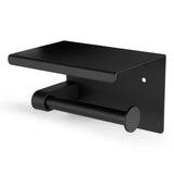 De Armando Black Set van yessential.nl is een moderne zwart metalen toiletrolhouder met een plat schap, ontworpen voor wandmontage. De minimalistische matte afwerking maakt het de perfecte upgrade voor elke matzwarte toiletset of badkameraccessoireset.