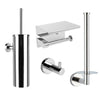 Donato Chrome WC Set
