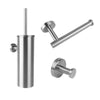 Xavo Edelstahl WC set