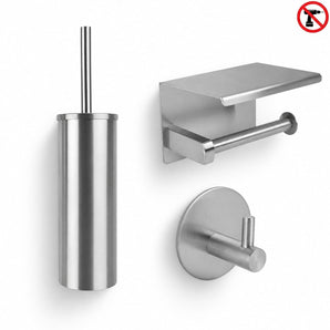 Juano RVS WC Set (no-drill)